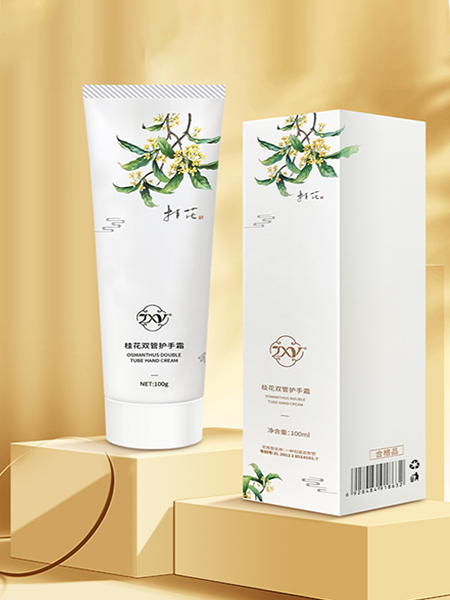 桂花雙管護(hù)手霜